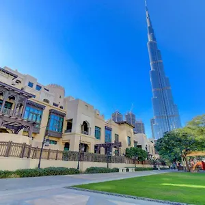 شقة Durrani Homes - Arabian Luxury At Souk Al Bahar Besides Burj Khalifa & Mall, دبي