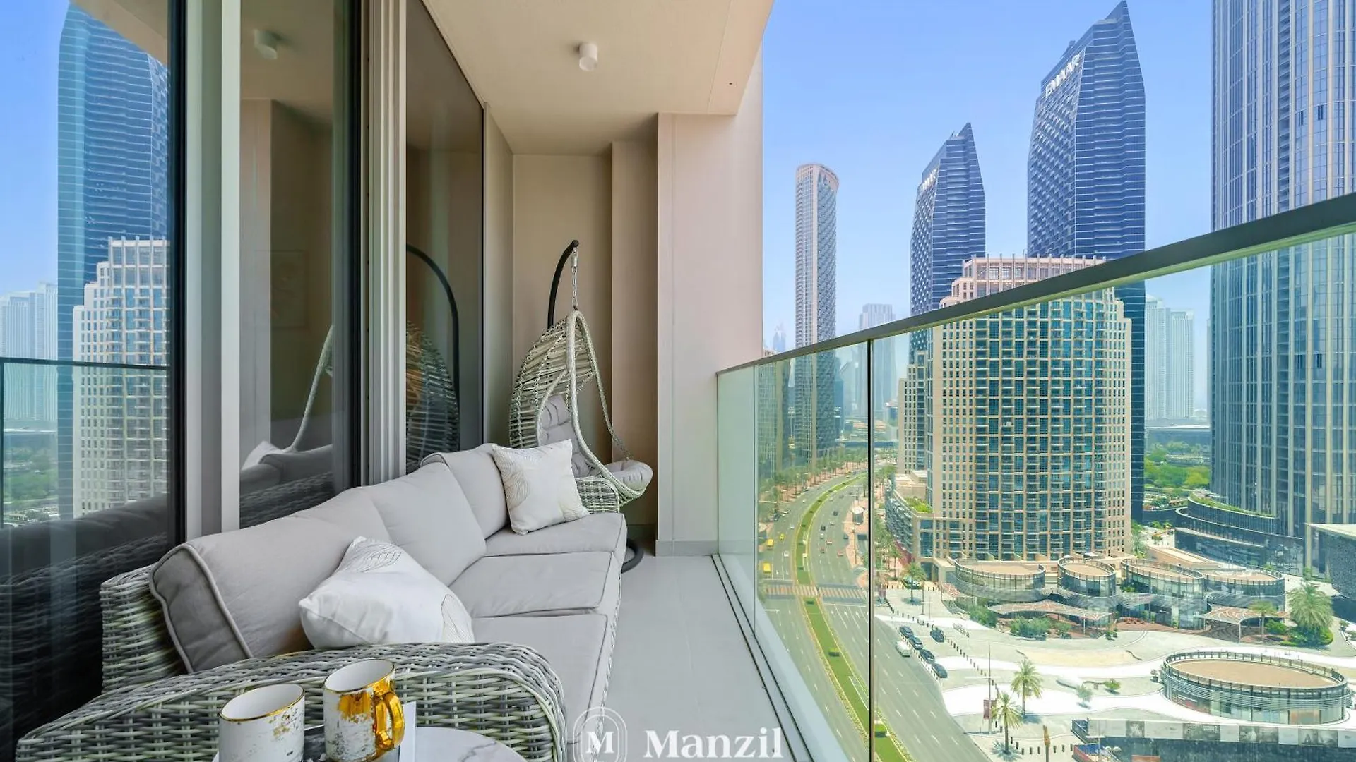 Appartement Manzil - 3Br Plus Maids Room In Downtown With Burj Khalifa View Dubai