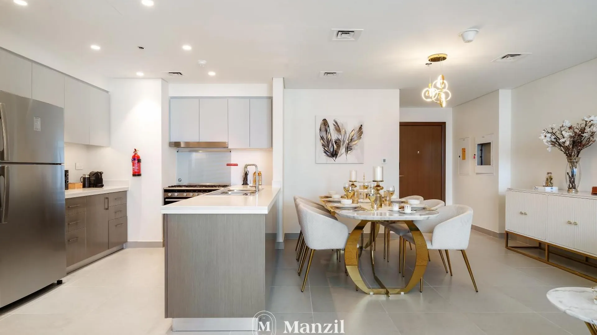Appartement Manzil - 3Br Plus Maids Room In Downtown With Burj Khalifa View Dubai
