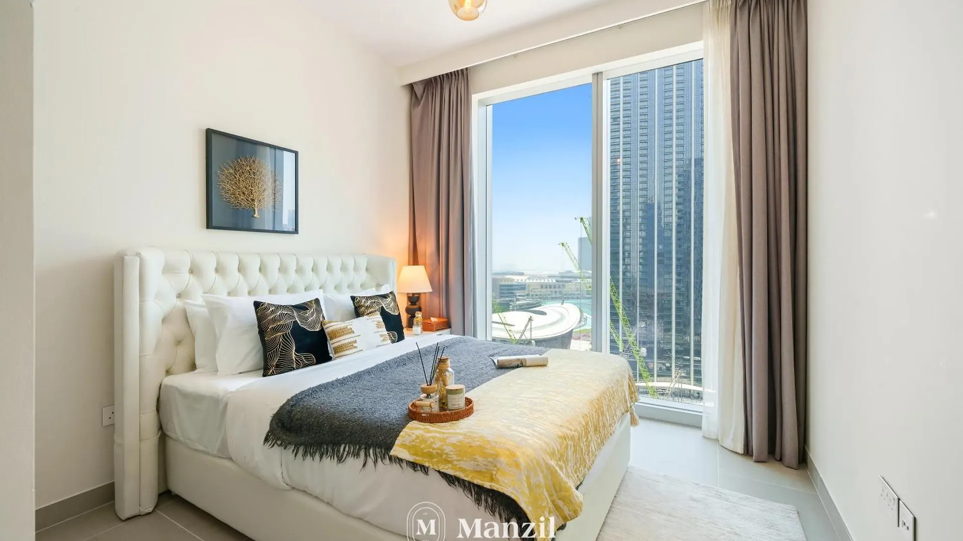 Manzil - 3Br Plus Maids Room In Downtown With Burj Khalifa View Dubai Appartement